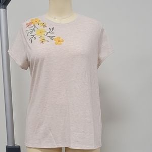 Matilda Jane embroidered flowers tee